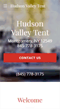Mobile Screenshot of hudsonvalleytent.com